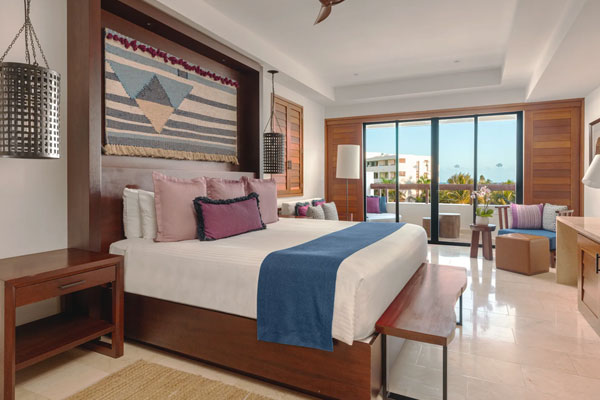 The Junior Suite Partial Ocean View at Secrets Cap Cana