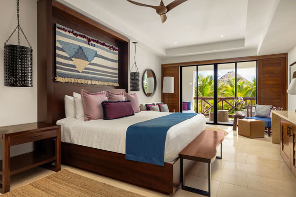 The Junior Suite King Bed at Secrets Cap Cana